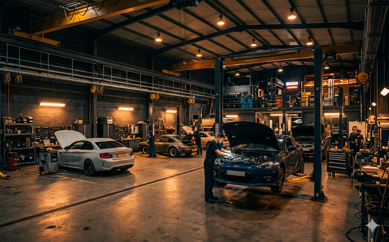 Centro automotivo reparação SP